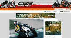 Desktop Screenshot of cbr250.net
