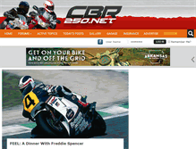 Tablet Screenshot of cbr250.net